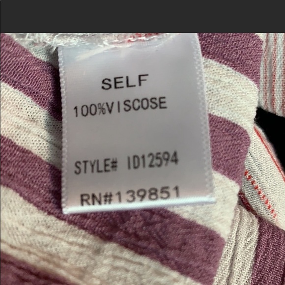 Oddy Striped Wrap Maxi Dress - Picture 7 of 9